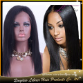 Factory Price Wholesale Human Hair Wigs Italian Yaki Full Lace Wig for Black Women